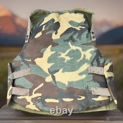 Vintage US Military Ground Troop Army FLAK JACKET Body Armor Vest PASGT Large