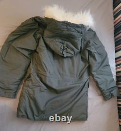 Vintage US Military Surplus N-3B Extreme Cold Weather Parka Multiple Sizes