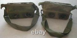 Vintage Us Army Field Telephone Ta-312/pt Military Radio Phones Vietnam Lot Of 2