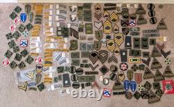 Vintage Us Military Patch Lot 205 Army Ranger Special Forces Nice Old New Varied