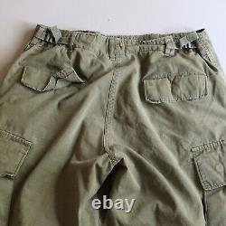 Vintage VIETNAM ERA US Military TROPICAL JUNGLE RIP STOP OG-107 PANTS Medium 60s