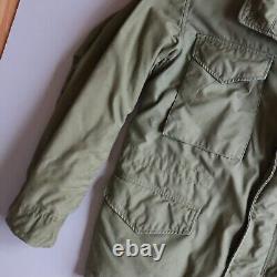 Vintage Vietnam War era 971 OG107 M65 Field Jacket Medium Short 70s John Ownbey