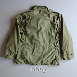 Vintage Vietnam War era 971 OG107 M65 Field Jacket Medium Short 70s John Ownbey