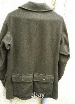 Vintage WW2 era Swedish Army Wool Tunic Jacket Uniform Military 1942 Size 96