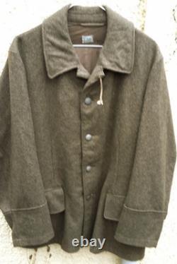 Vintage WW2 era Swedish Army Wool Tunic Jacket Uniform Military 1942 Size 96
