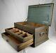 Vintage Wwii Military Tool Chest With Drawers Us Army Signal Corps Wood Tool Box