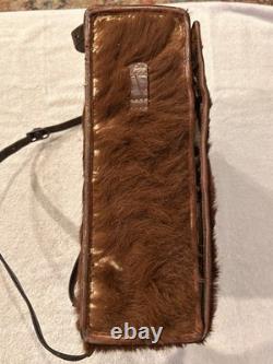 Vintage WWII Swiss Army Horse hair Leather Backpack/Rucksack Military