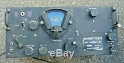 Vintage Wwii Military Us Army Signal Corp Radio Receiver Bc-348-r