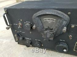 Vintage Wwii Military Us Army Signal Corp Radio Receiver Bc-348-r