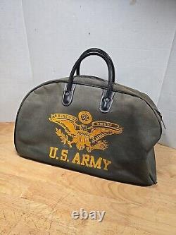 Vintage rare GI U. S. Army Original Cold War Era Duffle Bag 18 x 12