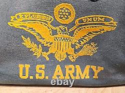 Vintage rare GI U. S. Army Original Cold War Era Duffle Bag 18 x 12