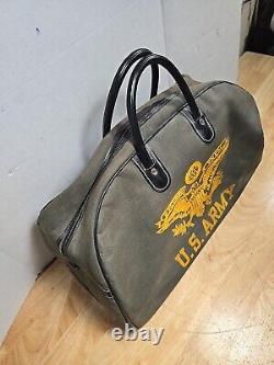 Vintage rare GI U. S. Army Original Cold War Era Duffle Bag 18 x 12