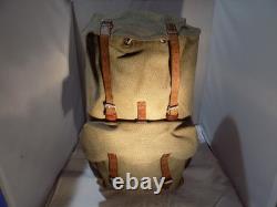Vintage swiss army backpack rare B. Steiner, Fontaines 70