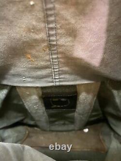 Vtg 1959 Swiss Army Salt Pepper Military Backpack Rucksack Plce