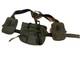 Vtg 1970s Swedish Army Web Gear Set Battle Pack Belt Pouches Canvas Military