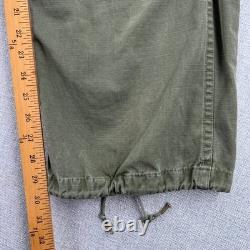 Vtg 60s US Army M65 Field Cargo Pants Men Small Regular OG-107 Green Military