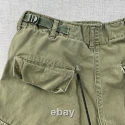 Vtg 60s US Army M65 Field Cargo Pants Men Small Regular OG-107 Green Military