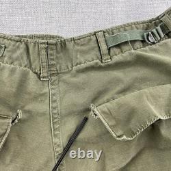 Vtg 60s US Army M65 Field Cargo Pants Men Small Regular OG-107 Green Military