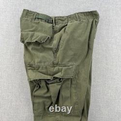 Vtg 60s US Army M65 Field Cargo Pants Men Small Regular OG-107 Green Military