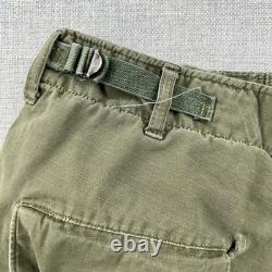 Vtg 60s US Army M65 Field Cargo Pants Men Small Regular OG-107 Green Military