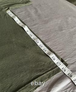 Vtg 90s Rothco Mens XL T-Shirt USA Made USMC Marines Army Green Military Surplus