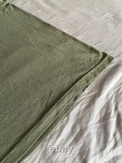 Vtg 90s Rothco Mens XL T-Shirt USA Made USMC Marines Army Green Military Surplus