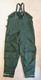 Vtg Bib Overalls Men Swedish Army Military Canvas Sherpa Lined Snow Pants C52