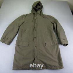 Vtg Bundeswehr Jacket Scharrer German Military Extreme Cold Weather Parka 1993 ^