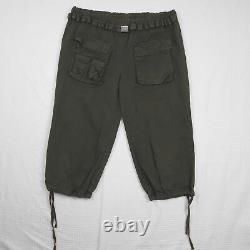 Vtg Jean Paul Gaultier JPG Jeans Military Army Surplus Cargo Crop Pants 44 US 10