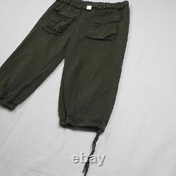 Vtg Jean Paul Gaultier JPG Jeans Military Army Surplus Cargo Crop Pants 44 US 10