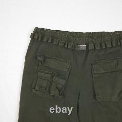 Vtg Jean Paul Gaultier JPG Jeans Military Army Surplus Cargo Crop Pants 44 US 10