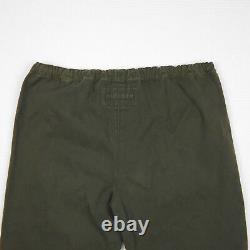 Vtg Jean Paul Gaultier JPG Jeans Military Army Surplus Cargo Crop Pants 44 US 10