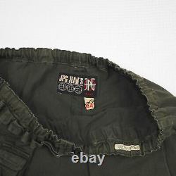 Vtg Jean Paul Gaultier JPG Jeans Military Army Surplus Cargo Crop Pants 44 US 10