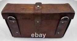 Vtg Leather Swiss Army Medic Bag Authentic Satchel Dispatch War Era