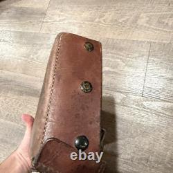 Vtg Leather Swiss Army Medic Bag Authentic Satchel Dispatch War Era