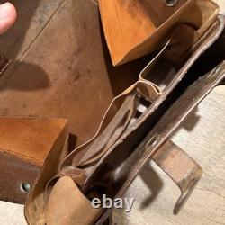 Vtg Leather Swiss Army Medic Bag Authentic Satchel Dispatch War Era Vtg Leather Swiss Army Medic Bag Authentic Satchel Dispatch War Era