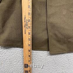 Vtg Russian Soviet Union Army USSR Uniform Jacket Military Mens 38 Green Coat