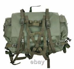 Vtg Swedish 1992 Military Backpack Rubberized Army Waterproof Mtn Survival Bag