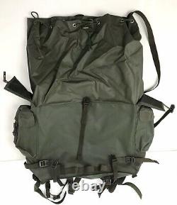 Vtg Swedish 1992 Military Backpack Rubberized Army Waterproof Mtn Survival Bag