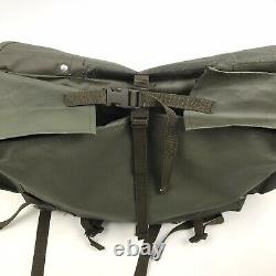 Vtg Swedish 1992 Military Backpack Rubberized Army Waterproof Mtn Survival Bag