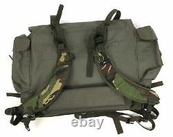 Vtg Swedish 1992 Military Backpack Rubberized Army Waterproof Mtn Survival Bag