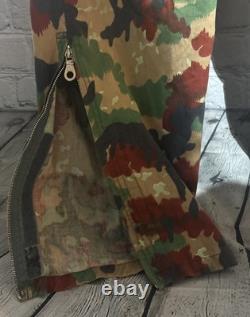 Vtg Swiss Army Alpenflage Taz 83 Coveralls Sz 50-82 Camouflage Tanker 80's