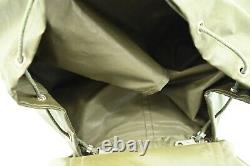 Vtg Swiss Military Backpack Rubberized Army Waterproof Rucksack Mtn Survival Bag