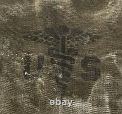 Vtg US ARMY medic M5 Backpack GI Military First Aid Kit Bag 18 x 12 x 8