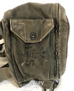 Vtg US ARMY medic M5 Backpack GI Military First Aid Kit Bag 18 x 12 x 8