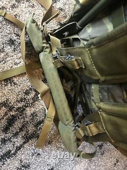 Vtg US Military Pack Combat Tactical Army Backpack Frame Shoulder Strap Camo