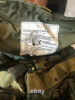 Vtg US Military Pack Combat Tactical Army Backpack Frame Shoulder Strap Camo