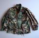 Vtg Usgi Us Army Surplus M65 Field Jacket Woodland Camo Cold Weather Coat Large