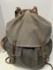 Vtg Wwii Swedish Army Military Backpack Canvas Leather Frame Rucksack 3 Crown Vg