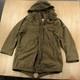 Vtg Y2k Abercrombie & Fitch Hooded Army Military Surplus Parka Coat Xl Tag